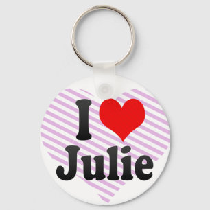 Chaveiro Eu amo a Julie