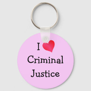 Chaveiro Eu amo a justiça penal
