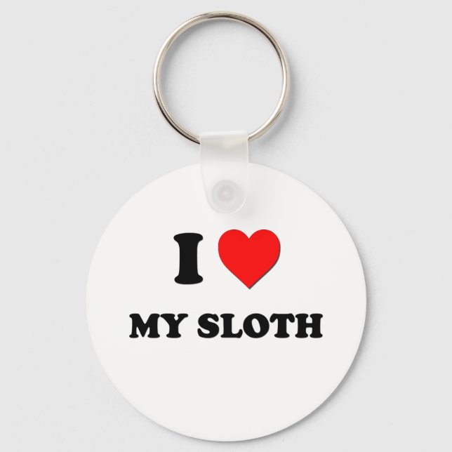 Chaveiro Eu amo a minha loth (Frente)