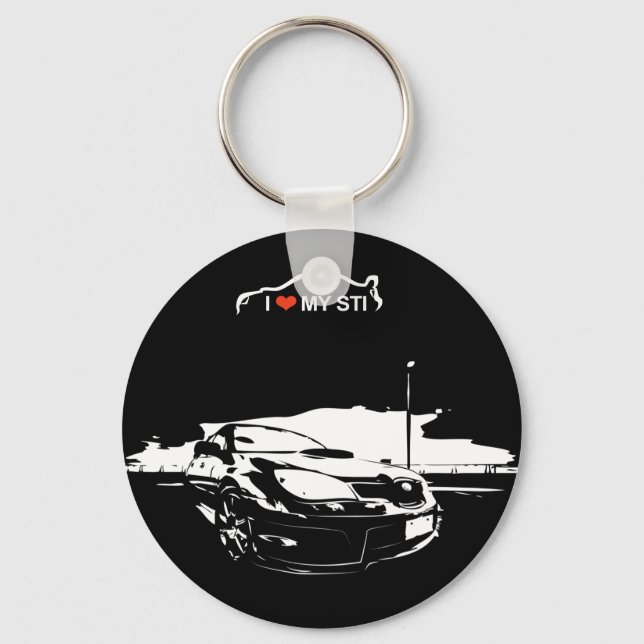 Chaveiro Eu Amo A Minha STI (Frente)
