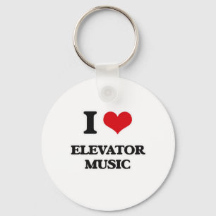 Chaveiro Eu amo a música do elevador