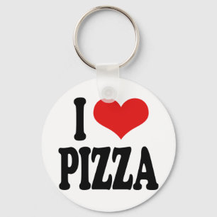 Chaveiro Eu amo a pizza