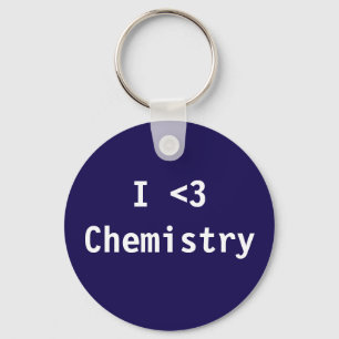 Chaveiro Eu amo a química