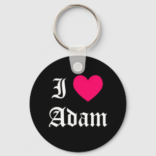 Chaveiro Eu amo Adam
