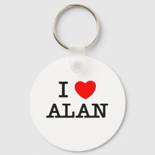 Chaveiro Eu amo Alan