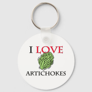 Chaveiro Eu amo alcachofras