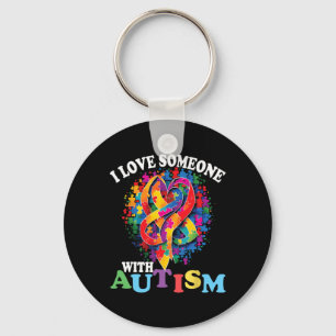 Chaveiro Eu Amo Alguém Com Autismo 1