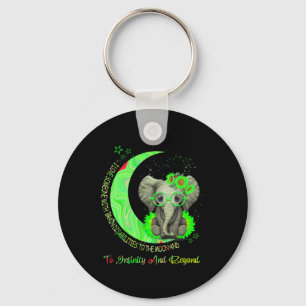 Chaveiro Eu Amo Alguém Com Deficiência Cerebral À Lua