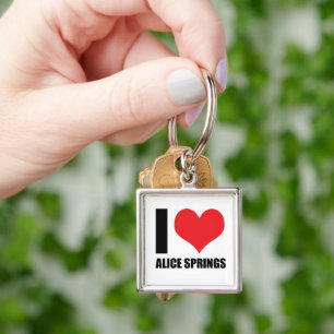 Chaveiro Eu amo Alice Primavera