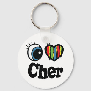 Chaveiro Eu Amo (Amo) Cher