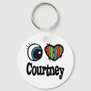 Chaveiro Eu Amo (Amo) Courtney