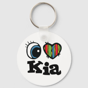 Chaveiro Eu Amo (Amo) Kia