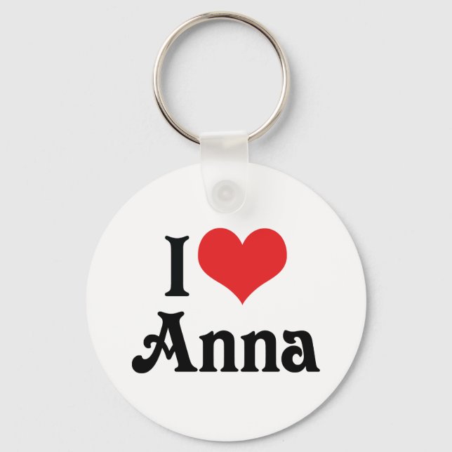 Chaveiro Eu Amo Anna (Frente)