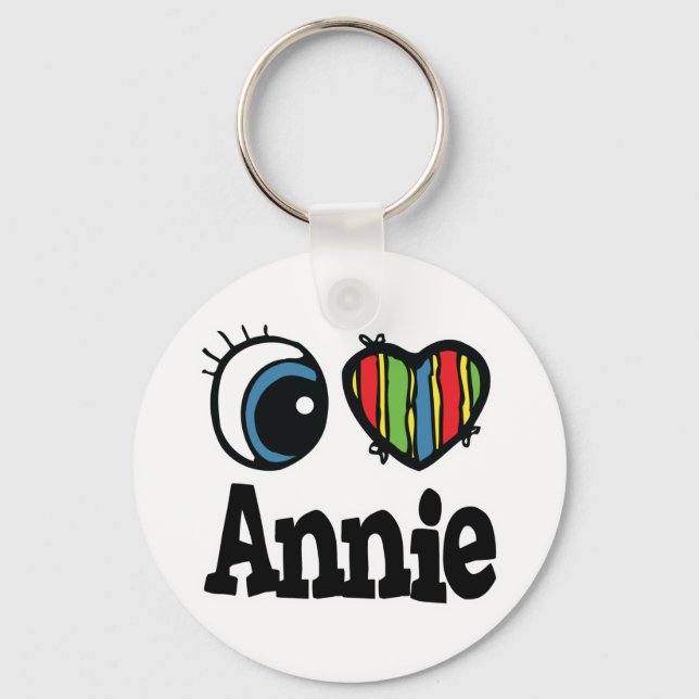 Chaveiro Eu amo Annie (Frente)