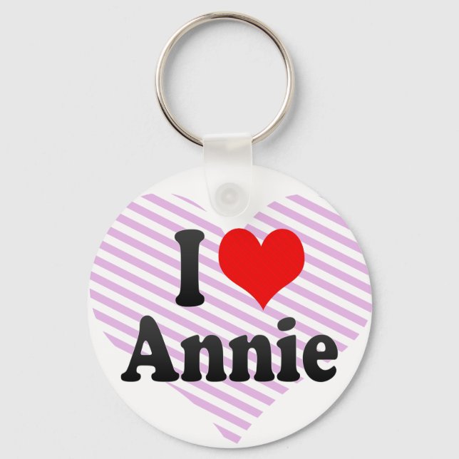 Chaveiro Eu amo Annie (Frente)