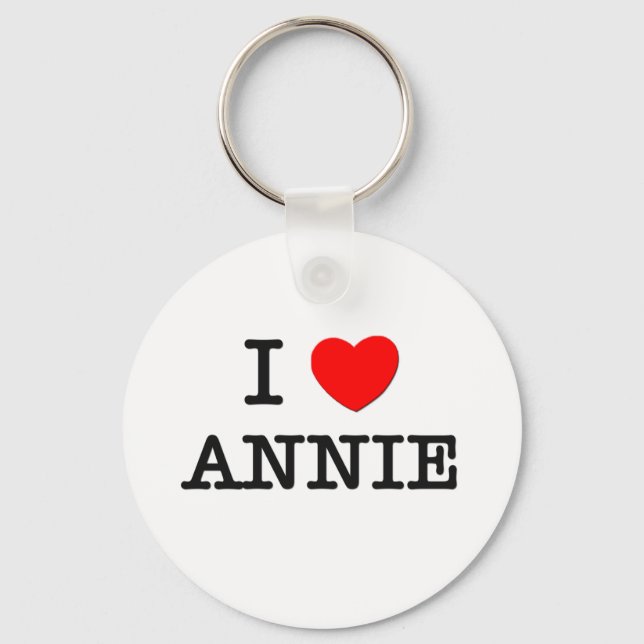 Chaveiro Eu Amo Annie (Frente)