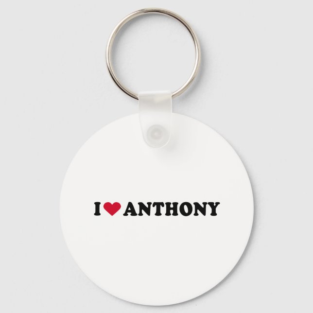 CHAVEIRO EU AMO ANTHONY (Frente)
