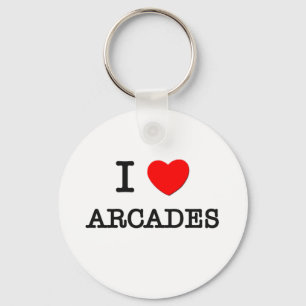 Chaveiro Eu amo arcadas