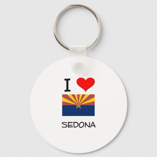 Chaveiro Eu amo Arizona de SEDONA (Frente)