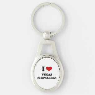 Chaveiro Eu amo artistas de Vegas