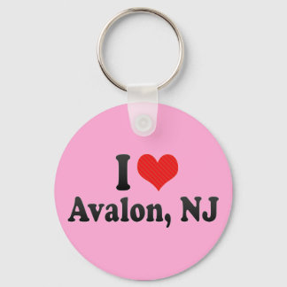 Chaveiro Eu Amo Avalon, NJ