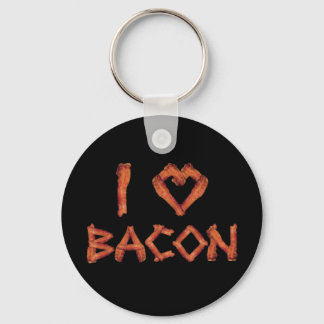 Chaveiro Eu Amo Bacon