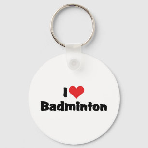 Chaveiro Eu Amo Badminton