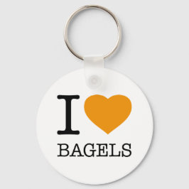 CHAVEIRO EU AMO BAGELS