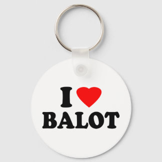 Chaveiro Eu Amo Balot