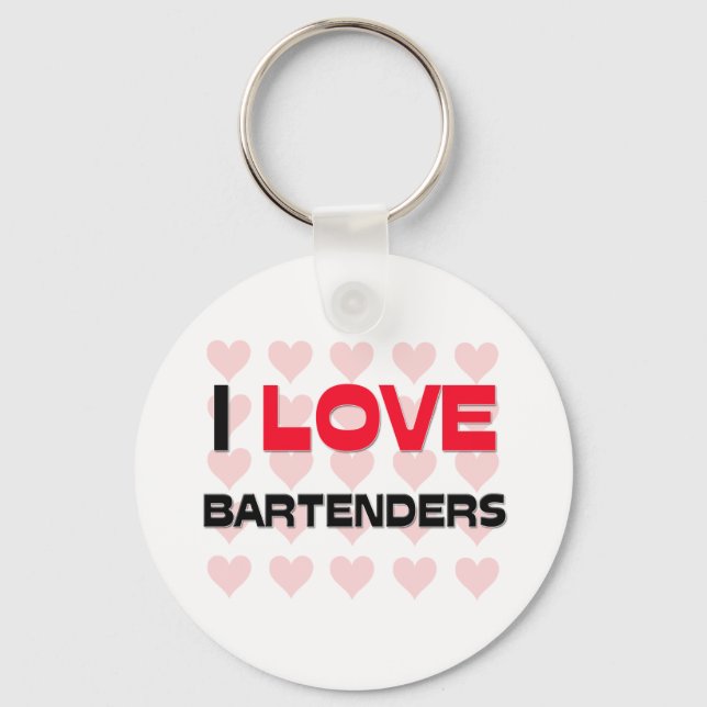 CHAVEIRO EU AMO BARTENDERS (Frente)