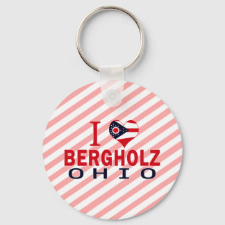 Chaveiro Eu amo Bergholz, Ohio