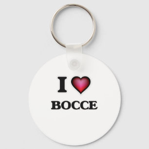 Chaveiro Eu amo Bocce