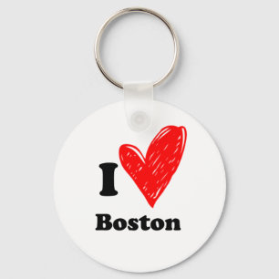 Chaveiro Eu amo Boston