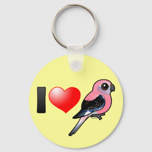 Chaveiro Eu amo Bourkies