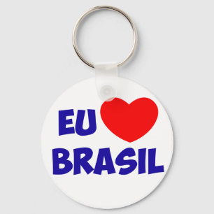 Chaveiro eu amo Brasil