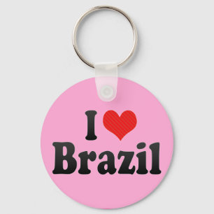 Chaveiro Eu amo Brasil