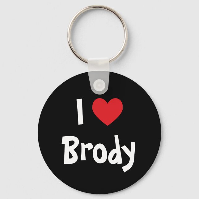 Chaveiro Eu Amo Brody (Frente)