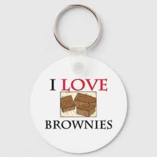Chaveiro Eu amo brownies