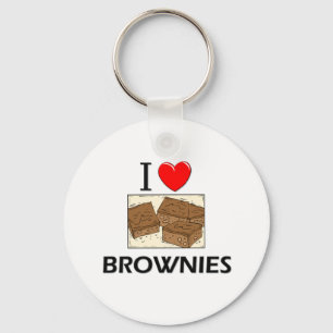 Chaveiro Eu amo brownies