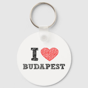 Chaveiro Eu amo Budapest