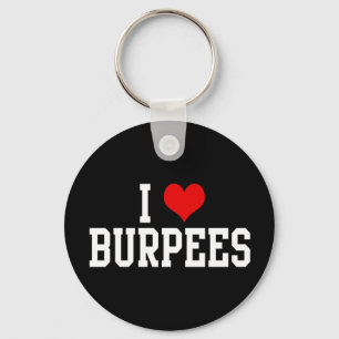 Chaveiro Eu Amo Burpees, Malhação