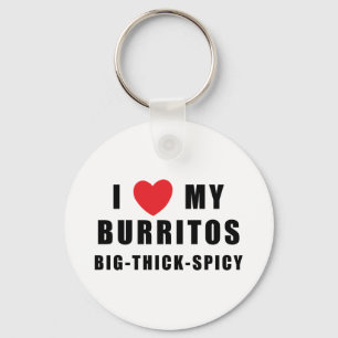 Chaveiro Eu amo Burritos