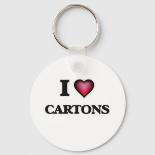 Chaveiro Eu amo caixas