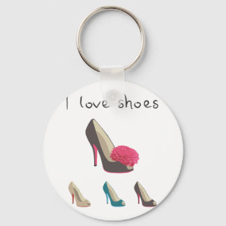 Chaveiro Eu amo calçados