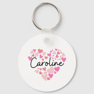 Chaveiro Eu amo Caroline