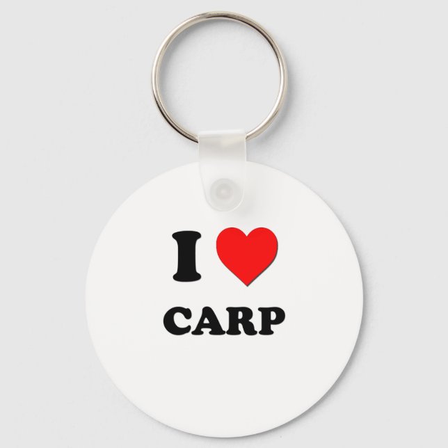 Chaveiro Eu amo Carp (Frente)