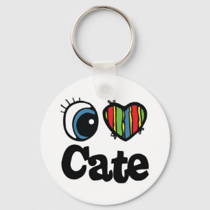 Chaveiro Eu Amo Cate