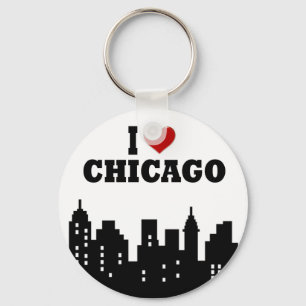 Chaveiro Eu amo Chicago