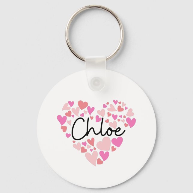 Chaveiro Eu amo Chloe (Frente)