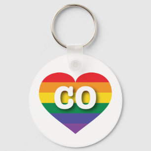 Chaveiro Eu amo Colorado Orgulho gay